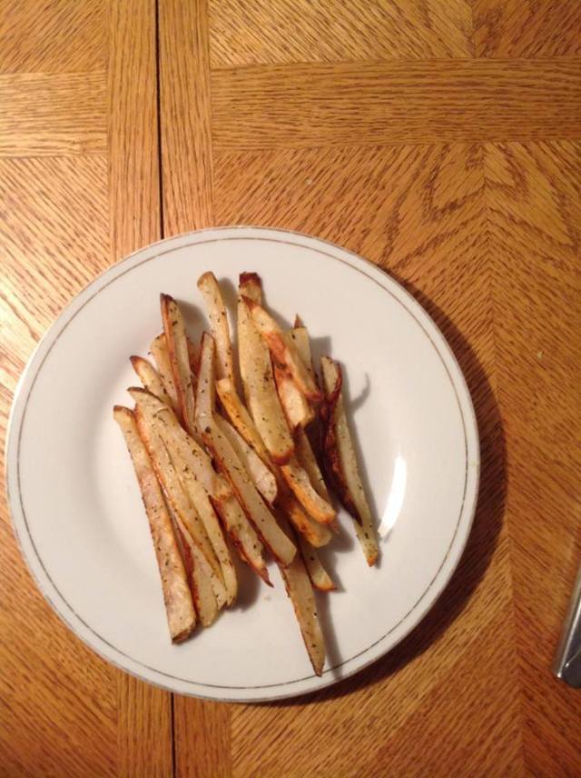 Guilt Reduced French Fries