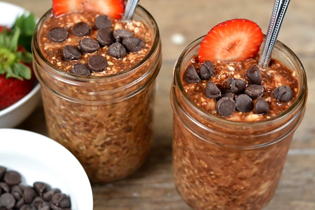 chocolate overnight oats